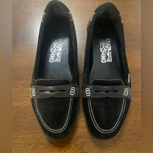 Salvatore Ferragamo Black Loafer Size 6.5